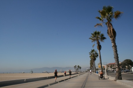 lungo mare di Venice Beach