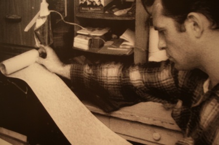 Jack Kerouac al lavoro