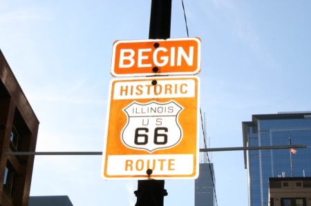 Il punto di partenza della Route 66